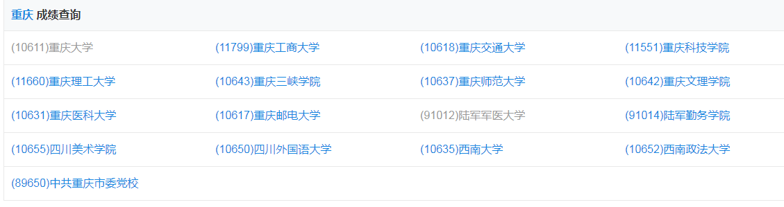 研招网重庆成绩查询入口