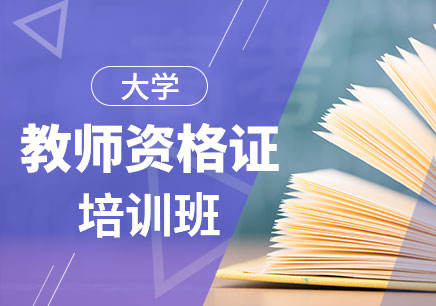 大学教师资格证培训班